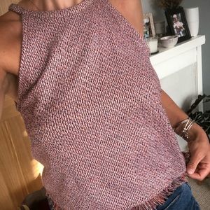 Zara high neck tank